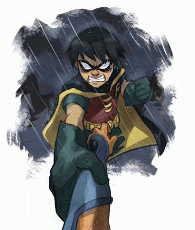 Robin Angry GIF - Robin Angry Dc Comics GIFs