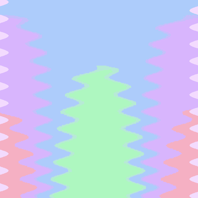 a colorful background with a white border and a zig zag pattern