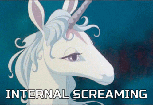 Unicorn Internal Screaming GIF - Unicorn Internal Screaming GIFs