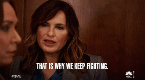 That Is Why We Keep Fighting Olivia Benson GIF - That Is Why We Keep Fighting Olivia Benson Law And Order Special Victims Unit GIFs