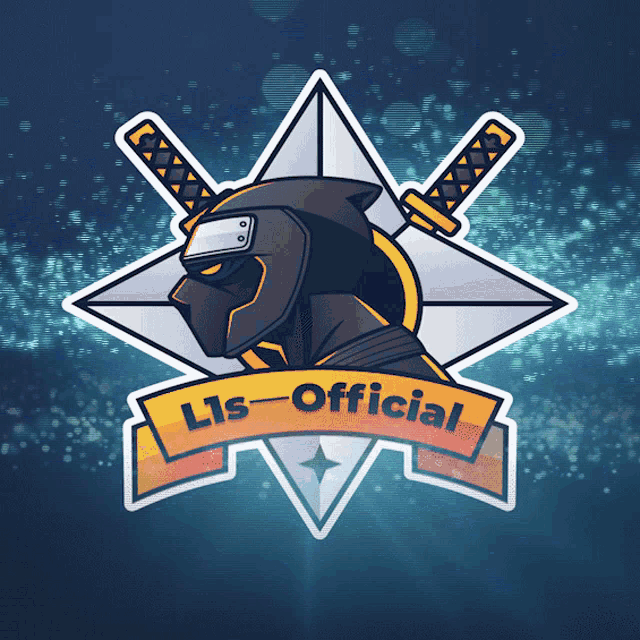 a logo that says l1s official with a ninja on it