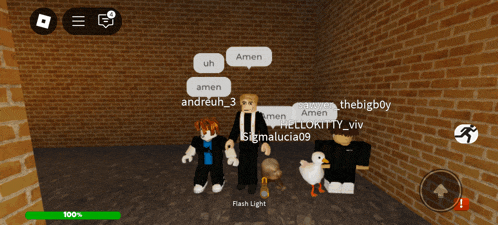 a screenshot of a video game that says amen on the bottom