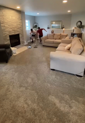 Scaredsim Fast Cleaning GIF - Scaredsim Fast Cleaning Vacuum Cleaner Race GIFs