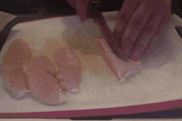 Meat Cooking GIF - Meat Cooking Slicing GIFs