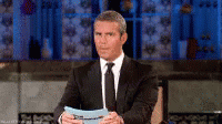 Andy Cohen Bored GIF - Andy Cohen Bored Tongue GIFs