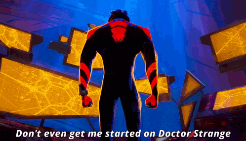 Spiderverse Doctor Strange GIF