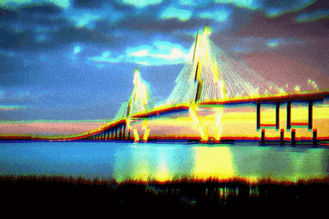 Nature Bridge GIF - Nature Bridge Glitch GIFs