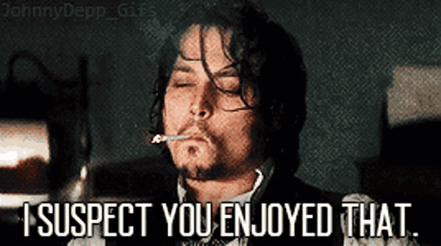 Johnny Depp From Hell GIF