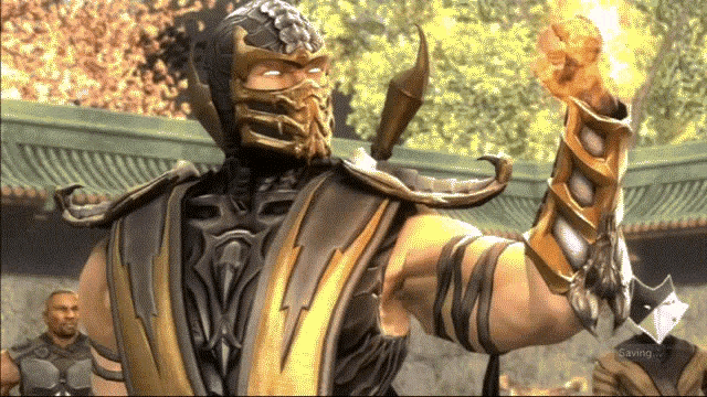 Mortal Kombat Scorpion GIF