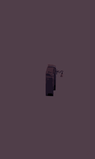 a 3d model of a safe with a key on it