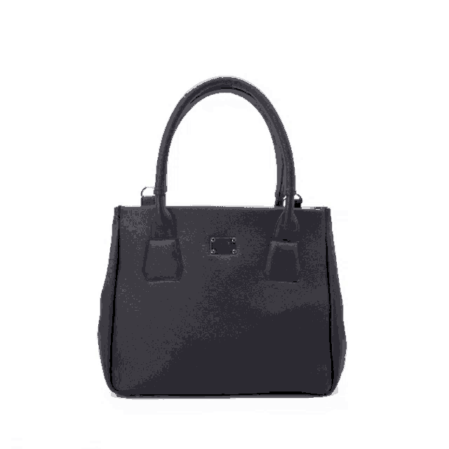 a black purse with a smaller black purse attached