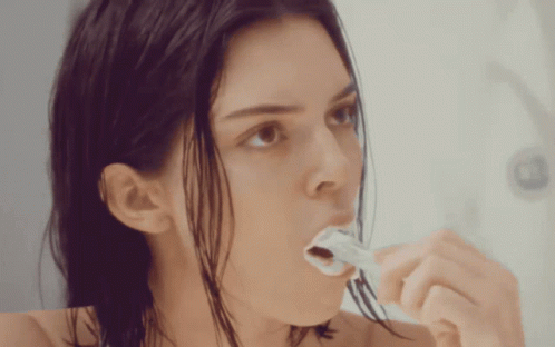 Good Morning Toothbrush GIF - Good Morning Toothbrush Brushing Teeth GIFs