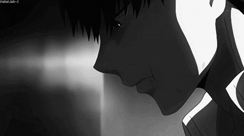 a black and white drawing of a man leaning against a wall with a caption that says paralina - s