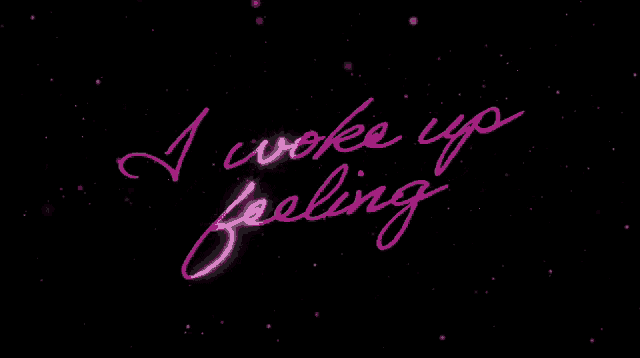 the word fabulous is written in pink on a dark background