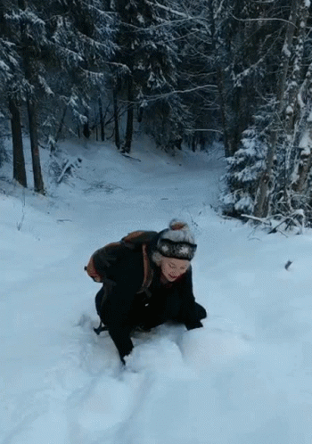 Fradi Snow GIF - Fradi Snow Playing GIFs