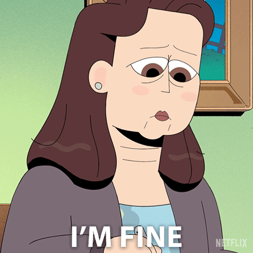 I'M Fine Carol Kohl GIF - I'M Fine Carol Kohl Carol & The End Of The World GIFs