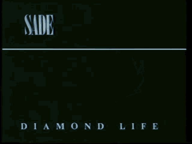 Sadeisthegoat Diamond Life GIF - Sadeisthegoat Sade Diamond Life GIFs