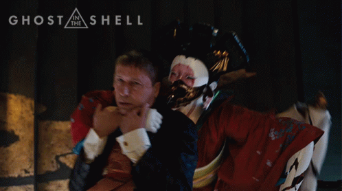 Take Hostage Ghost In The Shell GIF - Take Hostage Ghost In The Shell Back Up GIFs