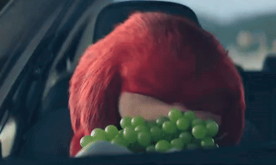 Knuckles Tv Show Grapes GIF - Knuckles Tv Show Grapes Eating GIFs