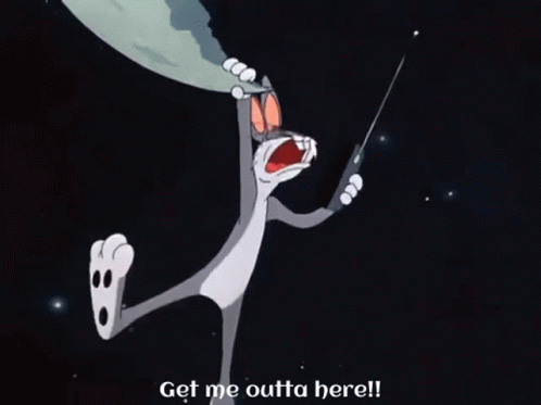Get Me Out Get Me Outta Here GIF - Get Me Out Get Me Outta Here Bugs Bunny GIFs