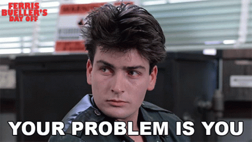 Your Problem Is You Garth Volbeck GIF