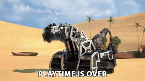 Playtime Is Over Dstructs GIF - Playtime Is Over Dstructs Paul Dobson GIFs