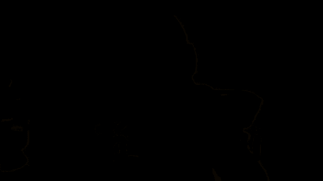 a man in a dark room with the words ja nepiju in white
