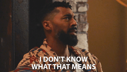 I Don'T Know What That Means Khalil GIF - I Don'T Know What That Means Khalil Tone Bell GIFs