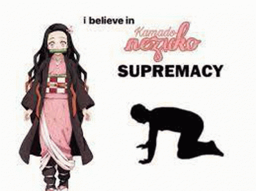 I Believe In Nezukochan Supremacy I Believe In Kamado Nezuko Supremacy GIF - I Believe In Nezukochan Supremacy I Believe In Kamado Nezuko Supremacy Nezuko Chan GIFs