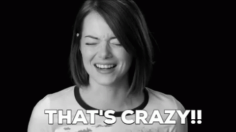 Thats Crazy Emma Stone GIF - Thats Crazy Emma Stone Craziness GIFs