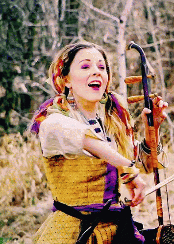 The Outpost Lindsey Stirling GIF - The Outpost Lindsey Stirling Kisses GIFs