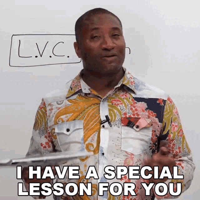 I Have A Special Lesson For You James GIF - I Have A Special Lesson For You James Engvid GIFs