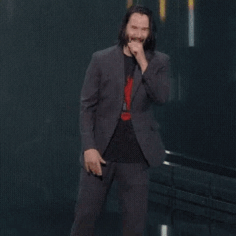 Keanu Reeves E3 GIF - Keanu Reeves E3 Breathtaking GIFs