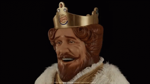 Burger King Smiling GIF - Burger King Smiling Crying GIFs