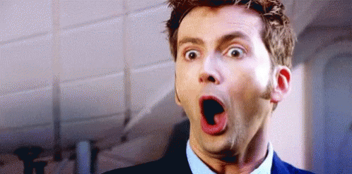 Doctor Who Surprised GIF - Doctor Who Surprised Tenth GIFs