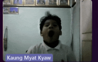 kaung myat kyaw is written on the bottom of a picture