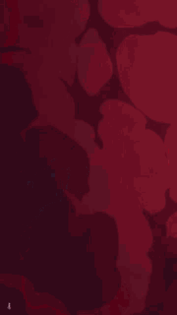 a cartoon character is falling down a red cliff