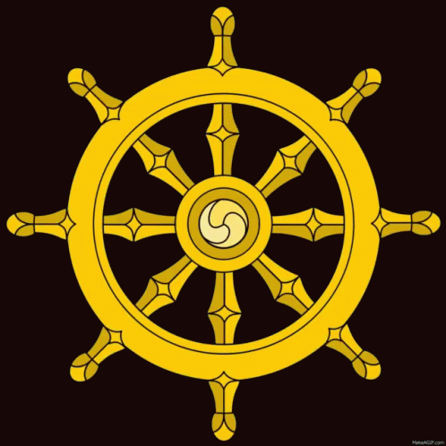Dharma GIF - Dharma Wheel Buddhism GIFs