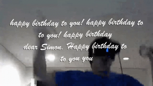 Simon Birthday GIF - Simon Birthday Simon Birthday GIFs