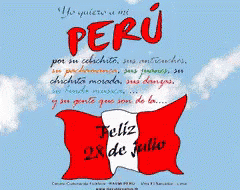 Felices Fiestas Peru 28 De Julio GIF - Peru Flag Fiestas GIFs