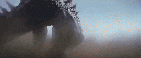 a close up of a dinosaur 's tail in the desert .