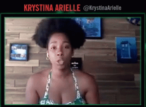 Krystina Arielle Racism GIF - Krystina Arielle Racism Question Mark GIFs