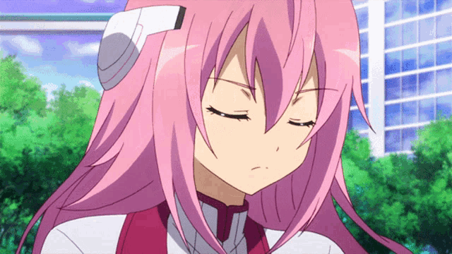 Pink Anime GIF - Pink Anime Girl GIFs
