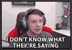 I Dont Know What They Are Saying I Cant Hear Them GIF