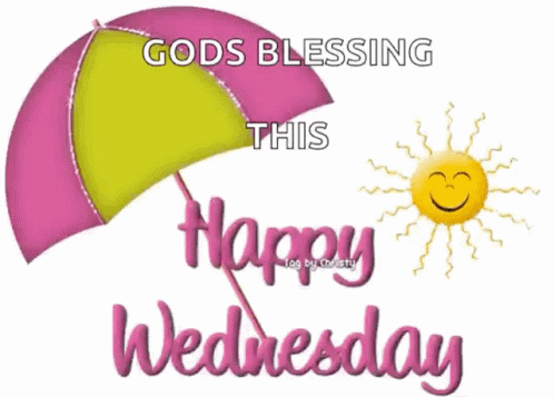 Happy Wednesday God Bless GIF - Happy Wednesday God Bless Singshine GIFs