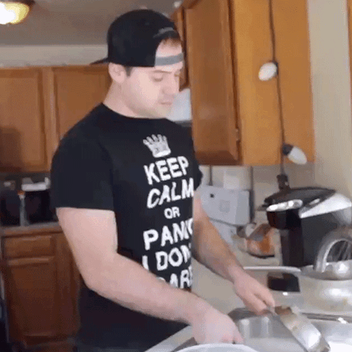 Washing Dishes Jared Dines GIF - Washing Dishes Jared Dines Cleaning Up The Kitchen GIFs