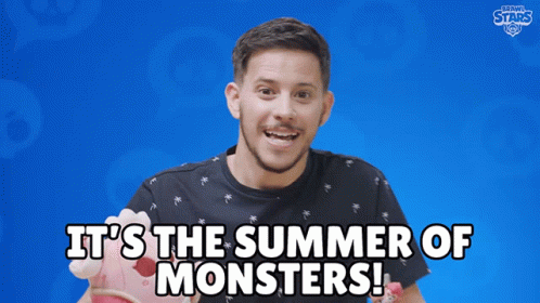 Its The Summer Of Monsters Ryan GIF - Its The Summer Of Monsters Ryan Brawl Stars GIFs