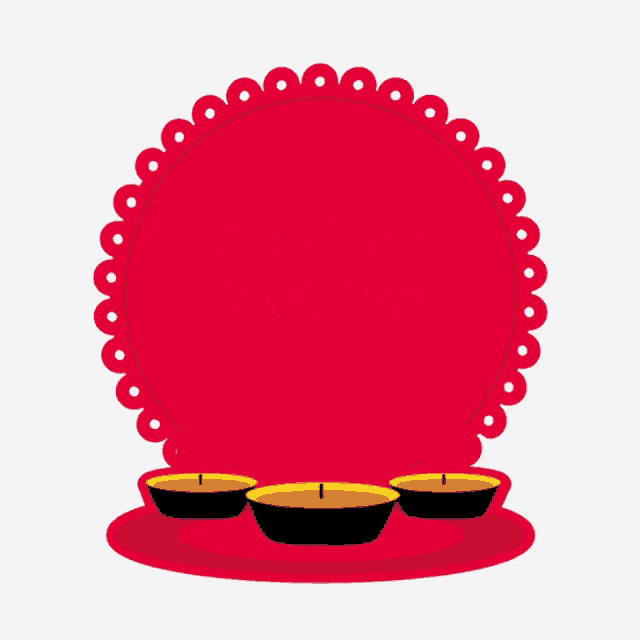 a red circle with three lit candles and the words nobroker.com on the bottom