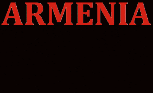 a black background with the words armenia armenia armenia