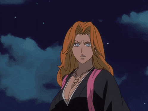 a cartoon of a woman with long hair and a necklace